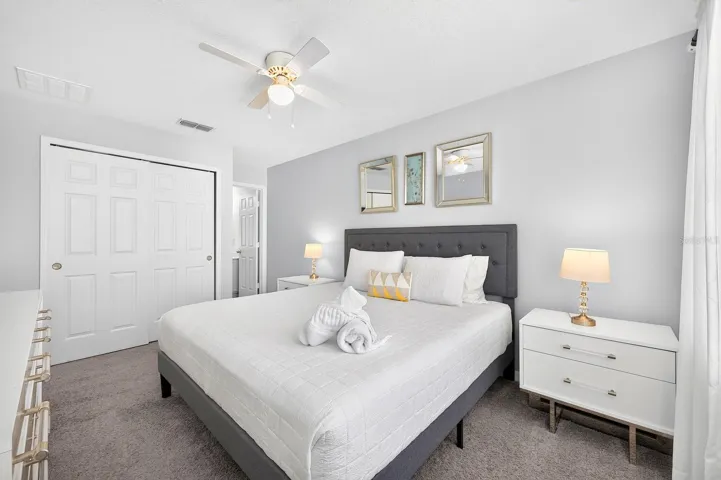 Primary bedroom suite.