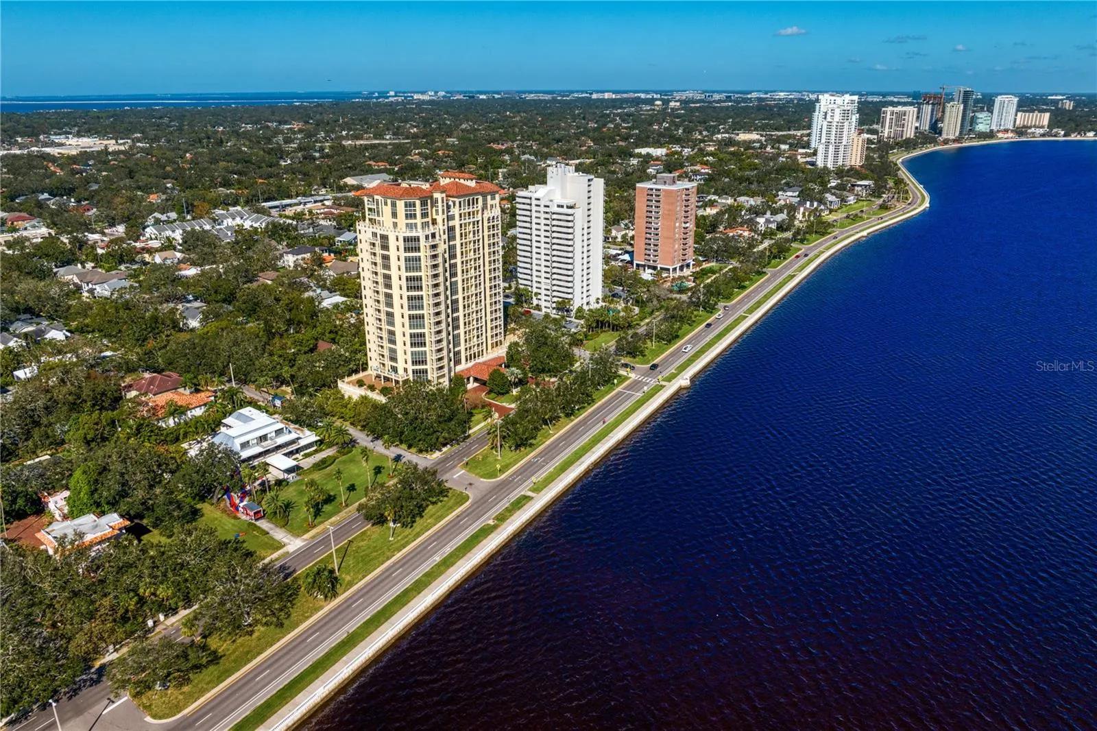 The Bellamy standing tall on prestigious Bayshore Boulevard