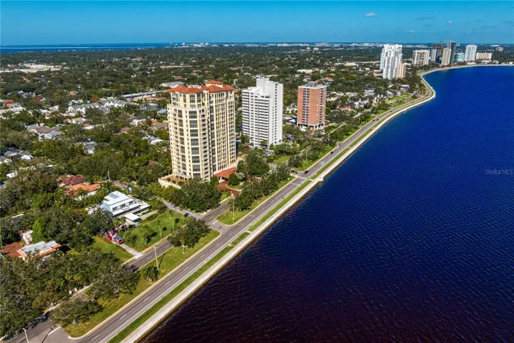 The Bellamy standing tall on prestigious Bayshore Boulevard
