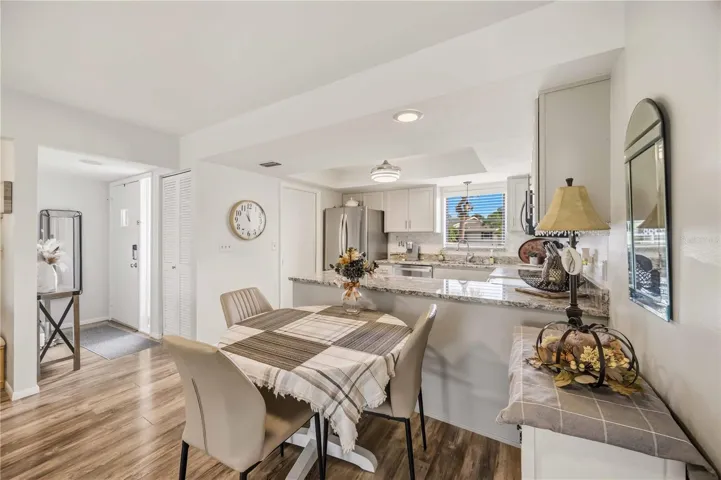 kitchen / dining / entry way