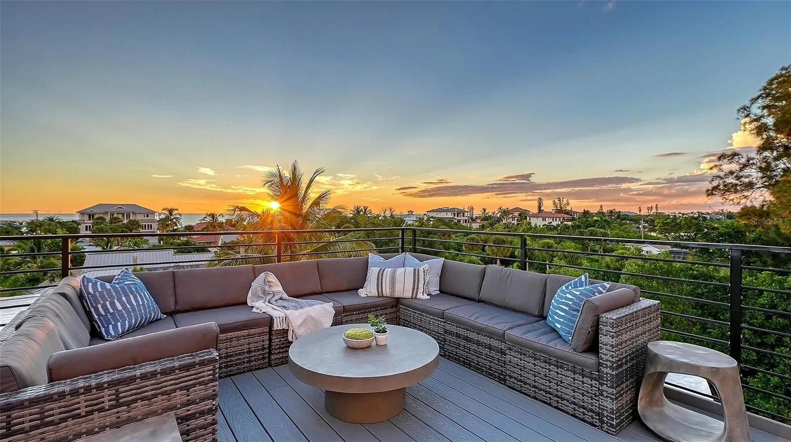Rooftop where sunsets rarely disappoint
