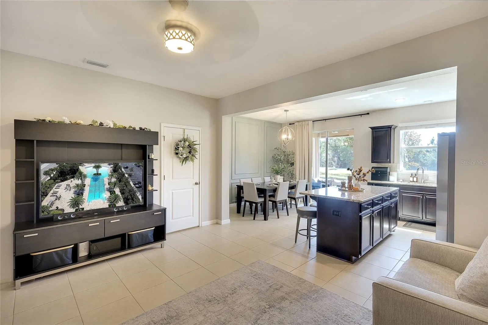 Open floor plan