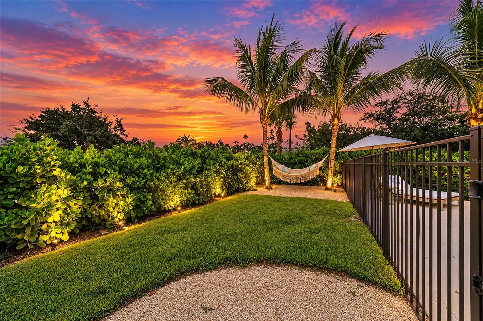 Hang your hammock and relax under the coconut palm trees.