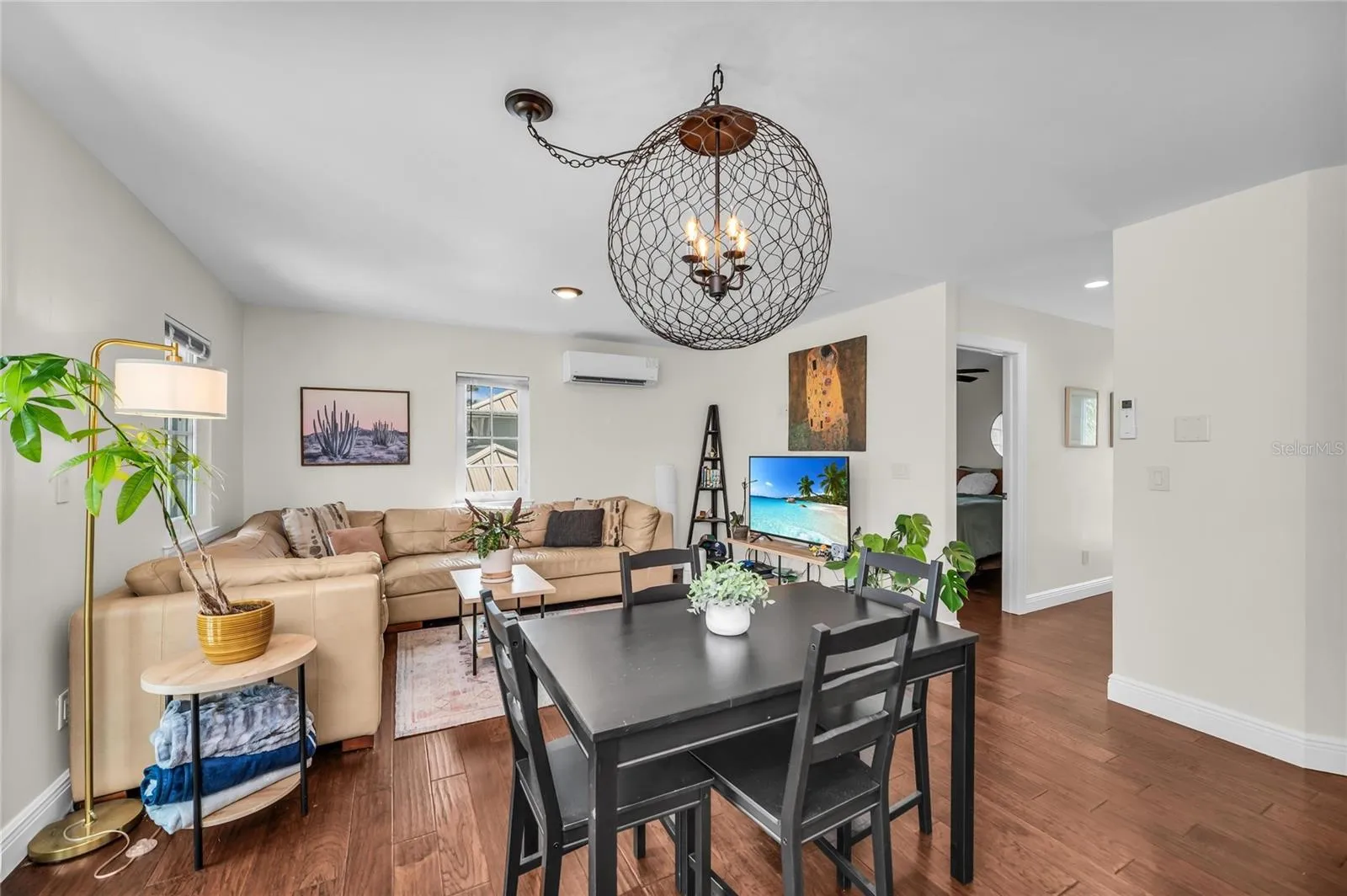 Second level apartment with its own private entrance. An ideal space for extended family, an in-law suite, guests, or other flexible living arrangements.