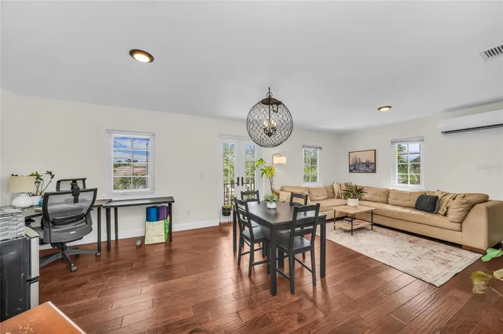 Second level apartment with its own private entrance. An ideal space for extended family, an in-law suite, guests, or other flexible living arrangements.