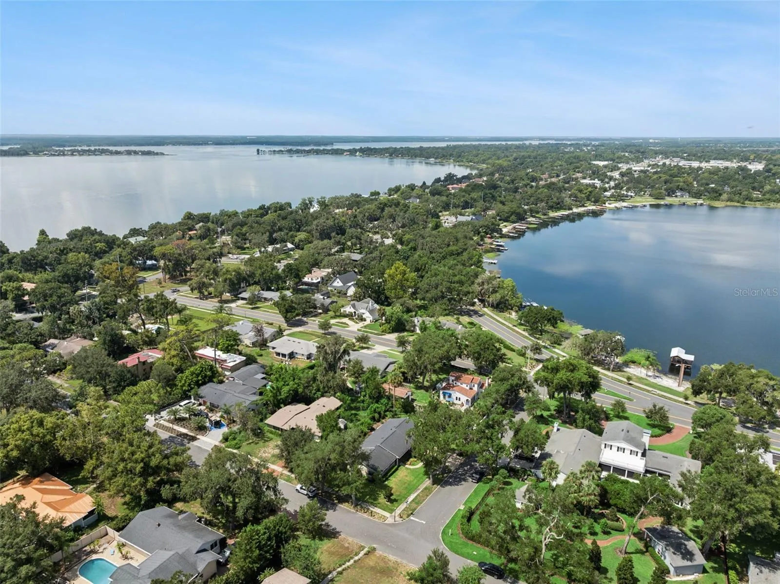 In the center of Mount Dora's historic district