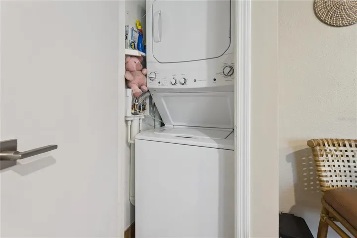 Laundry closet