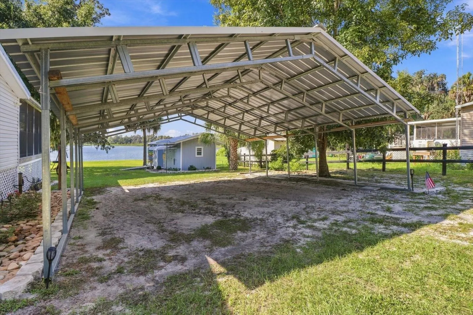25'x27' Heavy Duty Carport; fits 3 vehicles