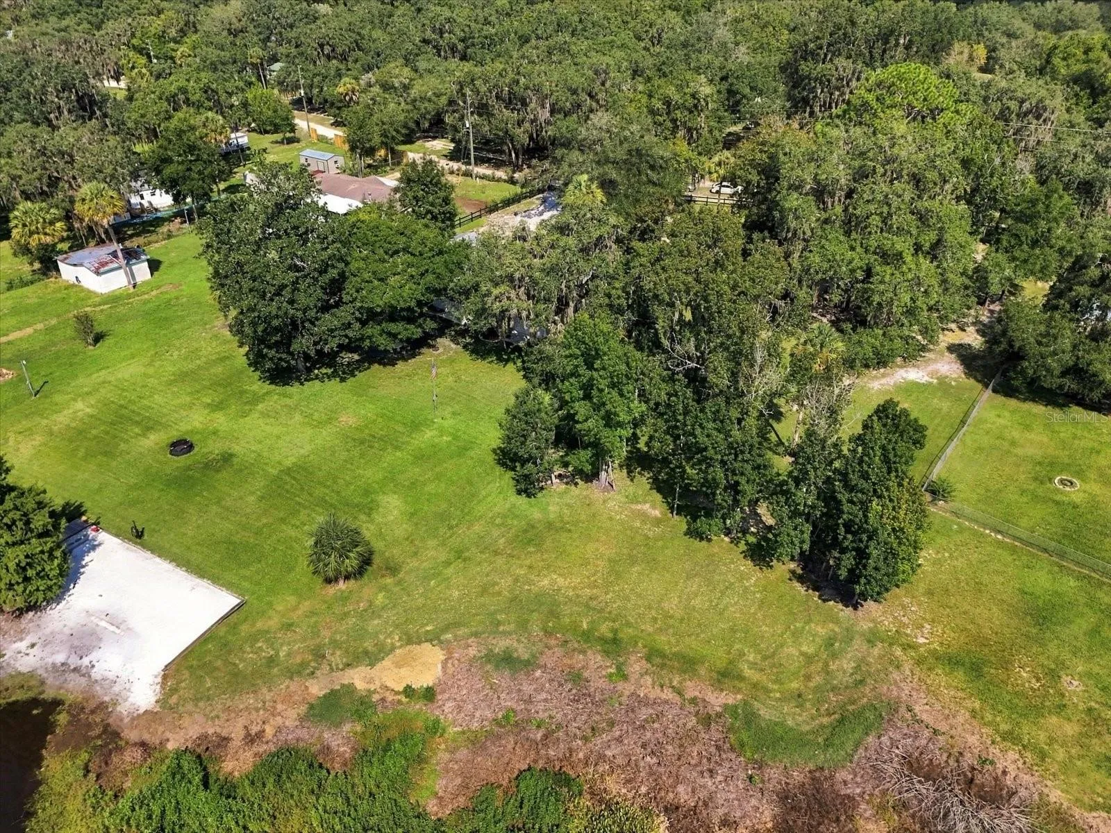 Aerial of additional parcel