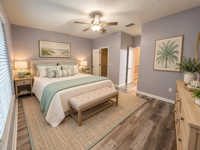 Virtually Staged - Primary Bedroom