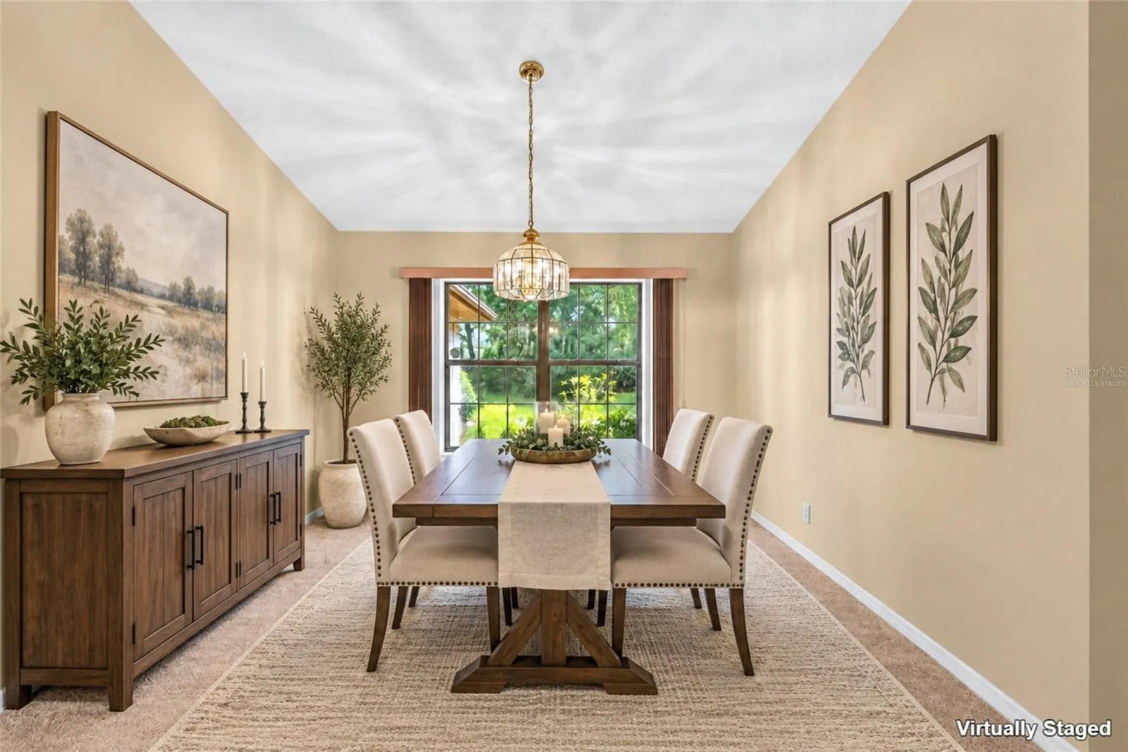 Dining Room - Virtually Staged