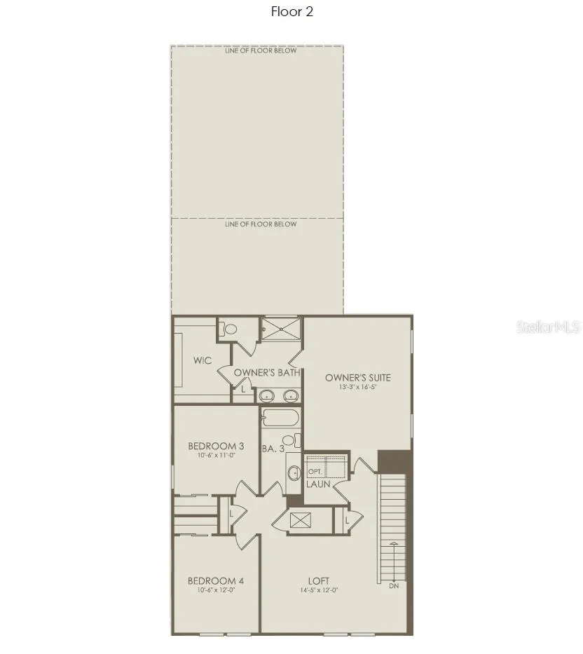 Floor Plan - Floor Two