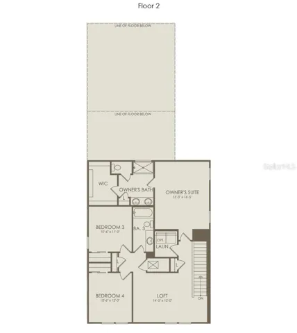 Floor Plan - Floor Two