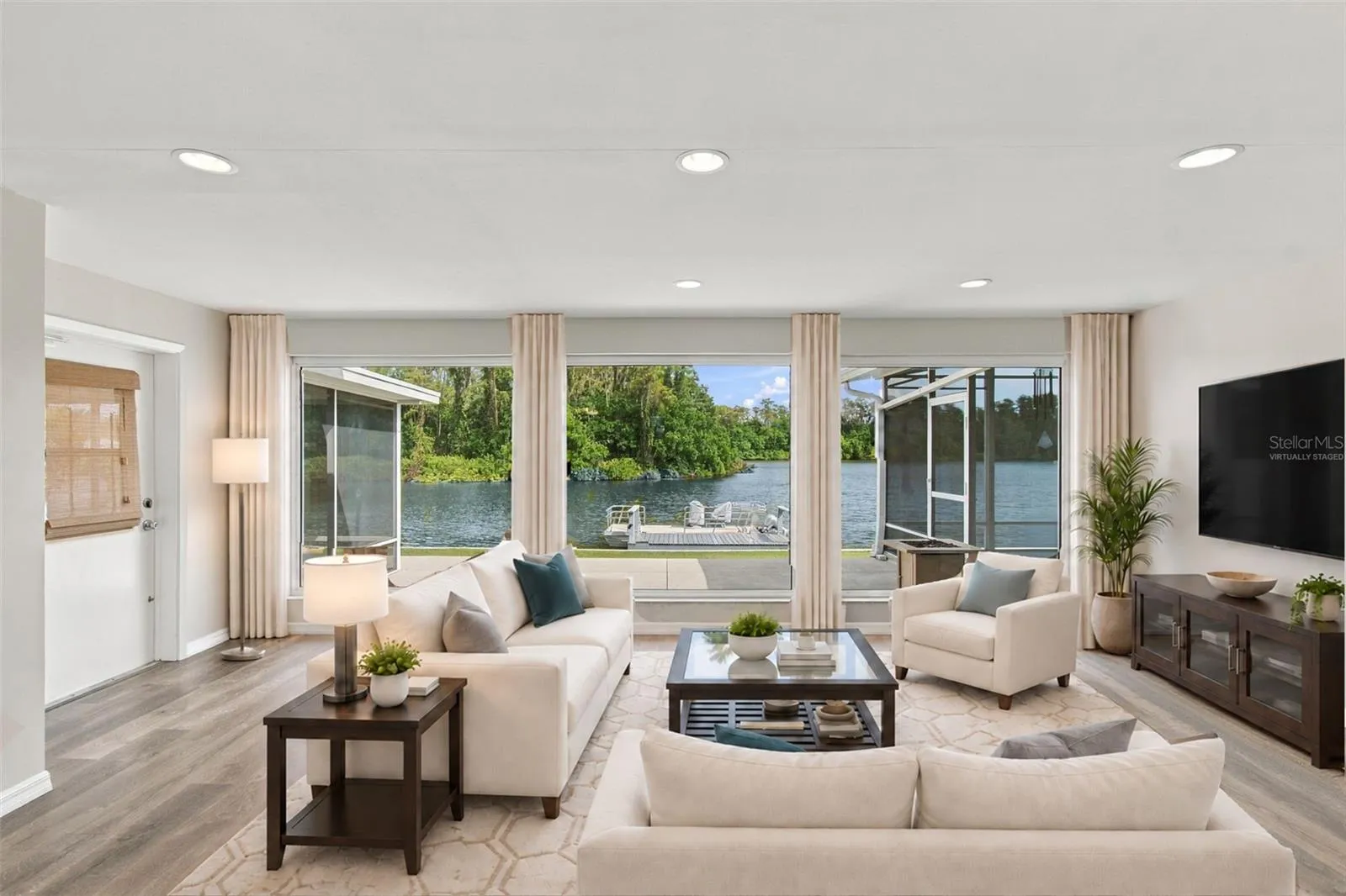 VIRTUALLY STAGED FAMILY ROOM