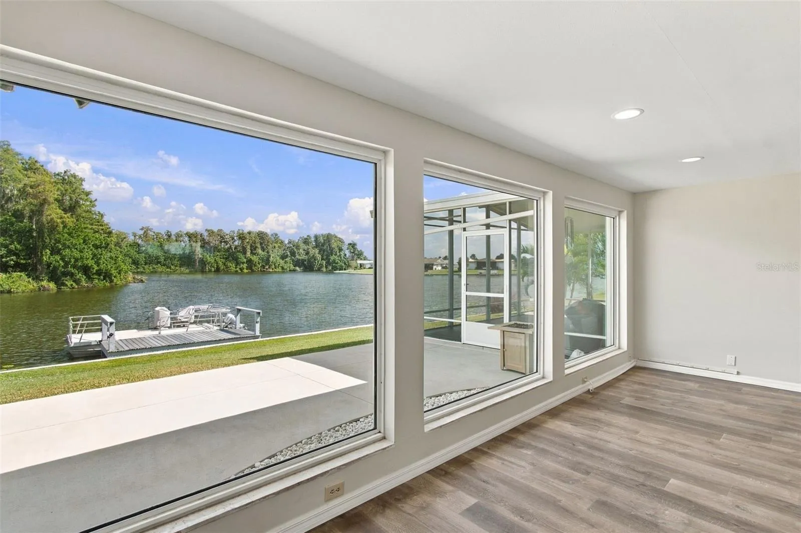 Family room windows