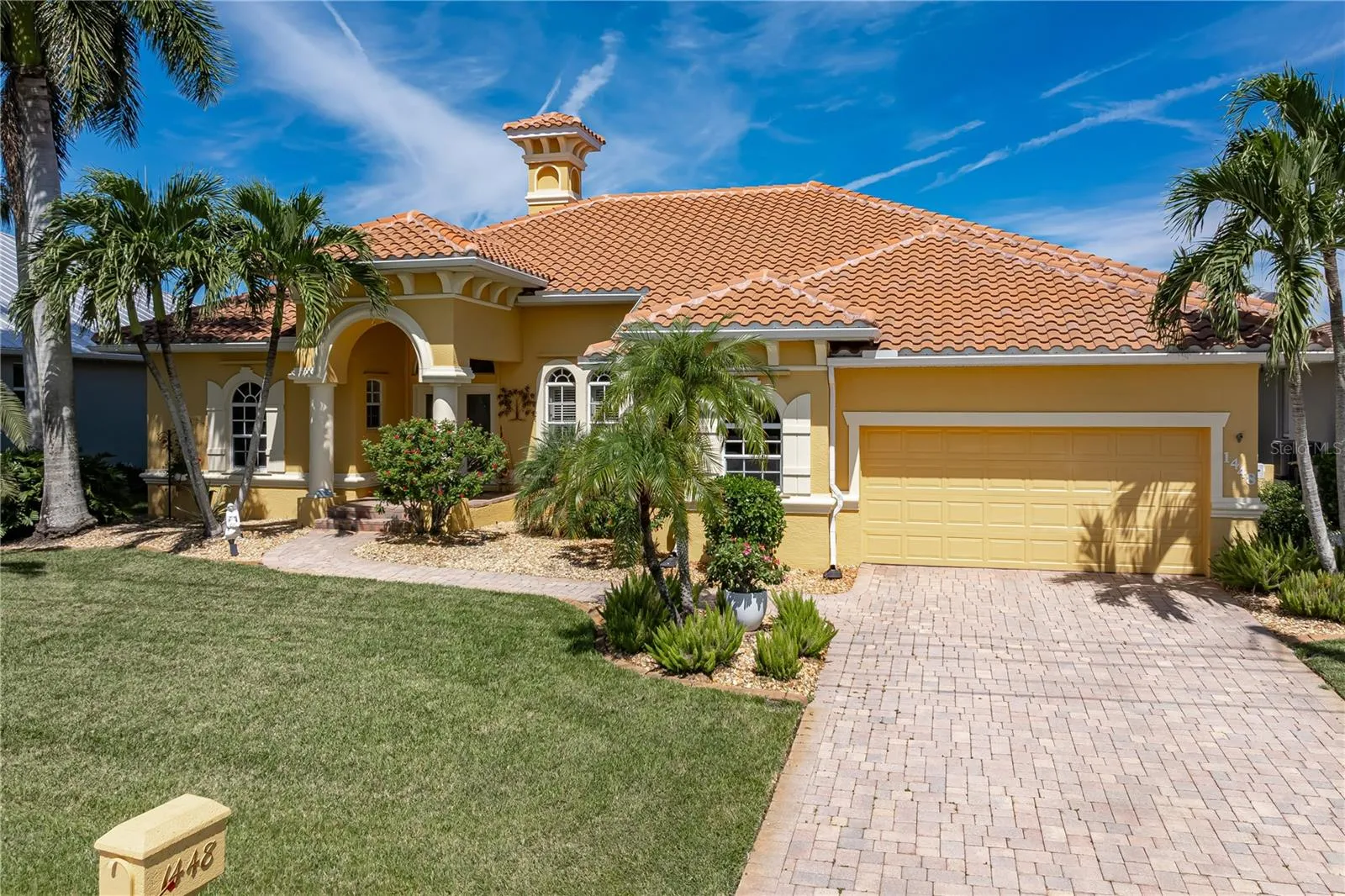 Brick paver driveway