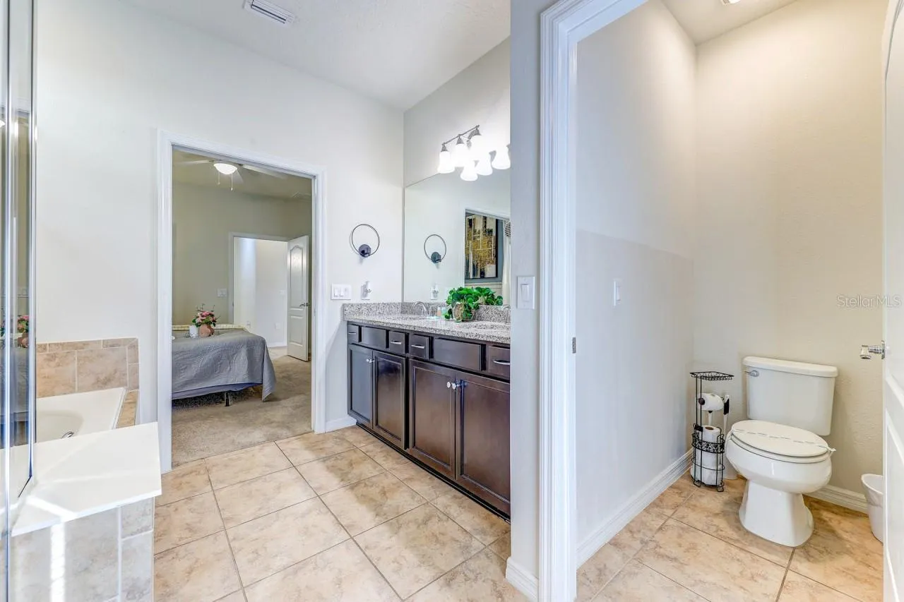 Master bathroom