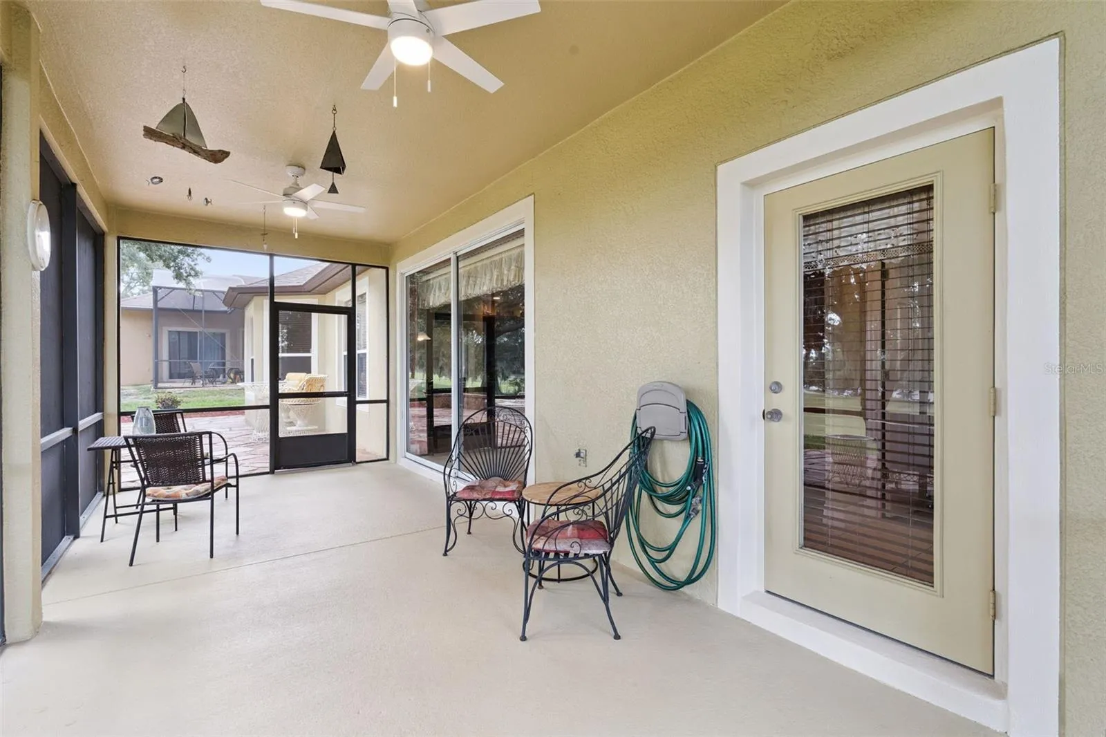 Screened Lanai Overlooking Golf Course