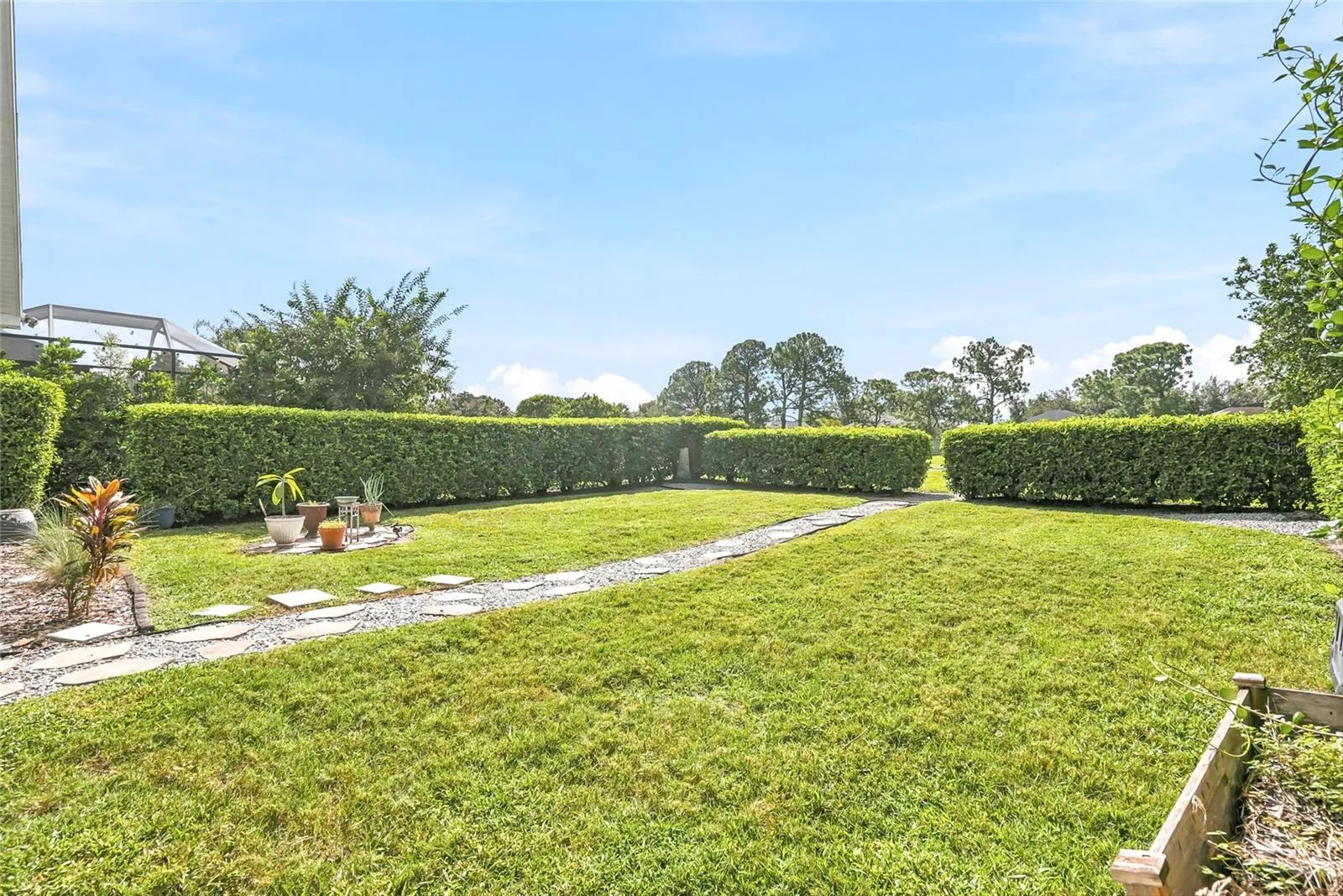 Private Backyard