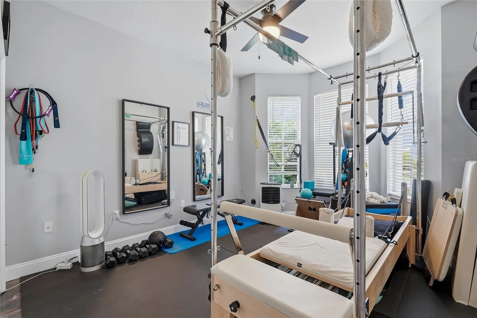 Third Bedroom currently being used as a gym