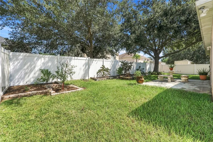 Fully Fenced Backyard