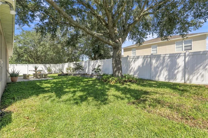 Fully Fenced Backyard