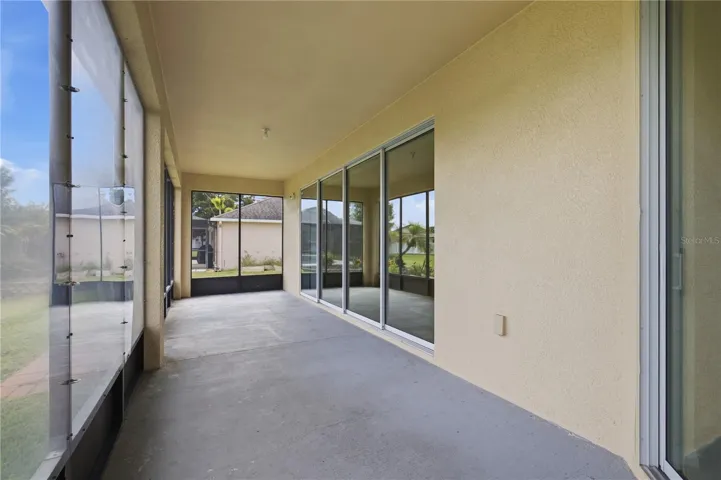 Enclosed Backyard Patio - View From Primary Bedroom