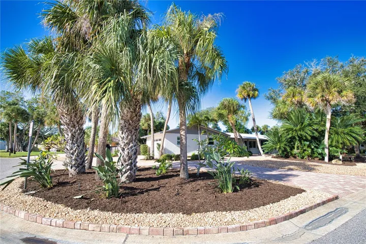 Front Corner of Lot