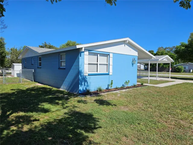 SIDE VIEW OF HOME