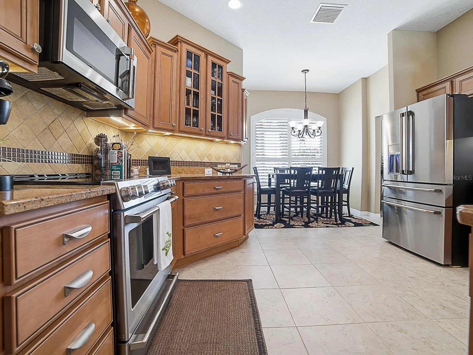 Kitchen view looking toward front of home