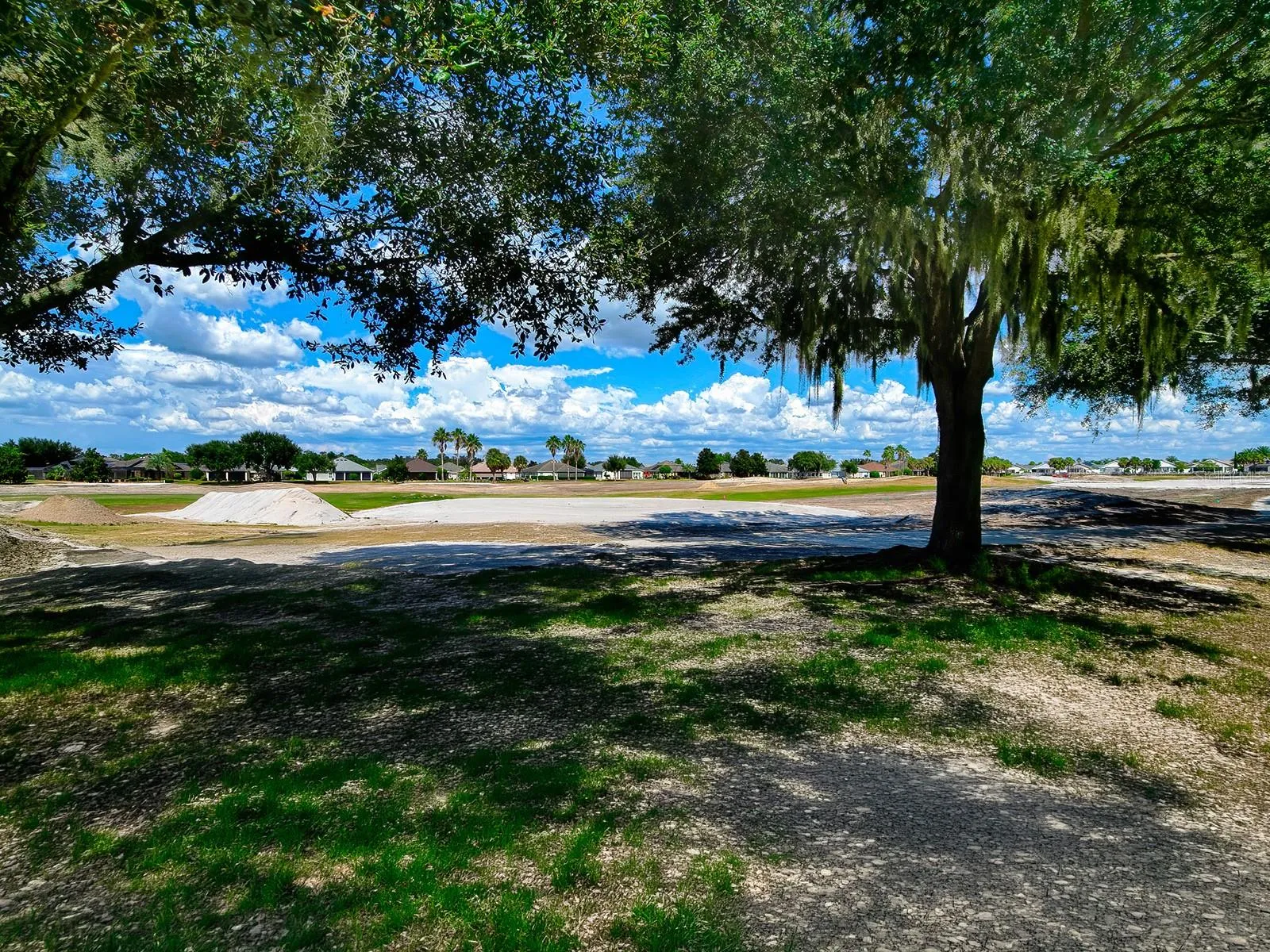 View of the Golf course which is being totally remodeled, almost ready to reopen