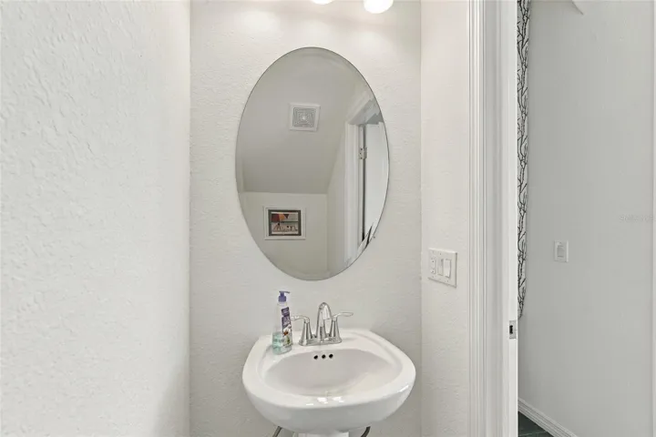 Half bath downstairs