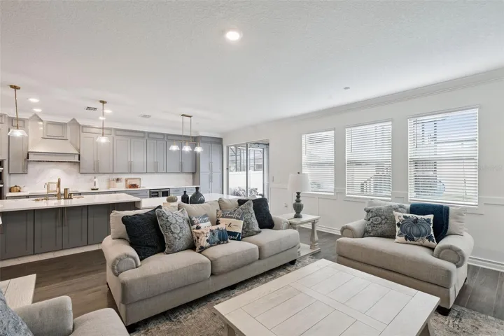 Floor plan makes it easy for entertaining inside and outdoors