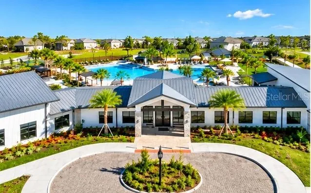 Beautiful community clubhouse for gathering and relaxing