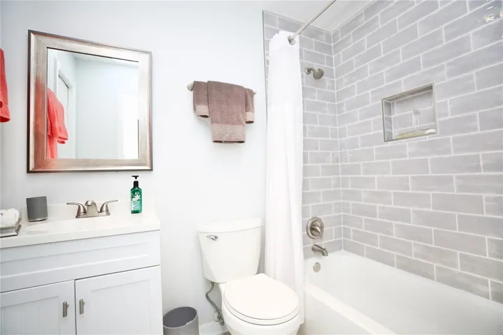 updated guest bathroom
