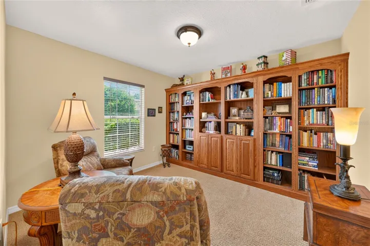 Third bedroom-office/library