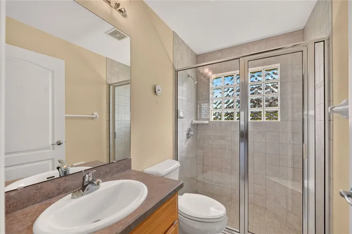 Secondary bathroom