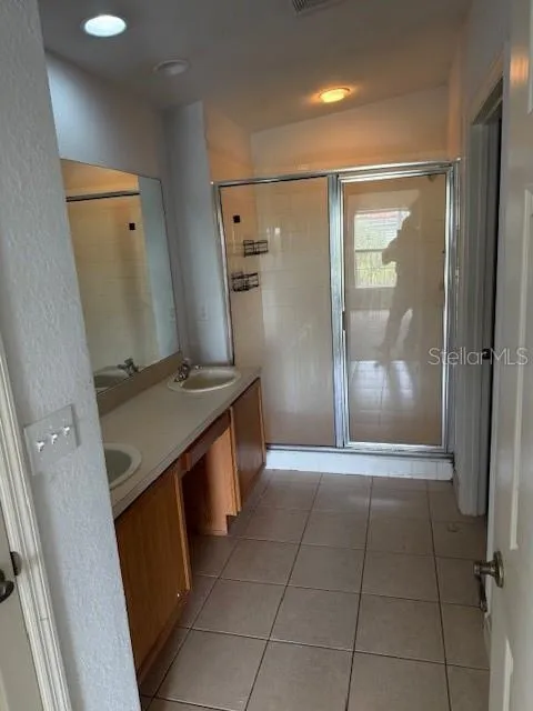 Primary Bath with Shower.