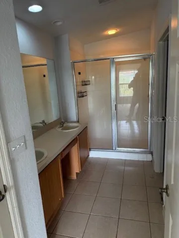 Primary Bath with Shower.