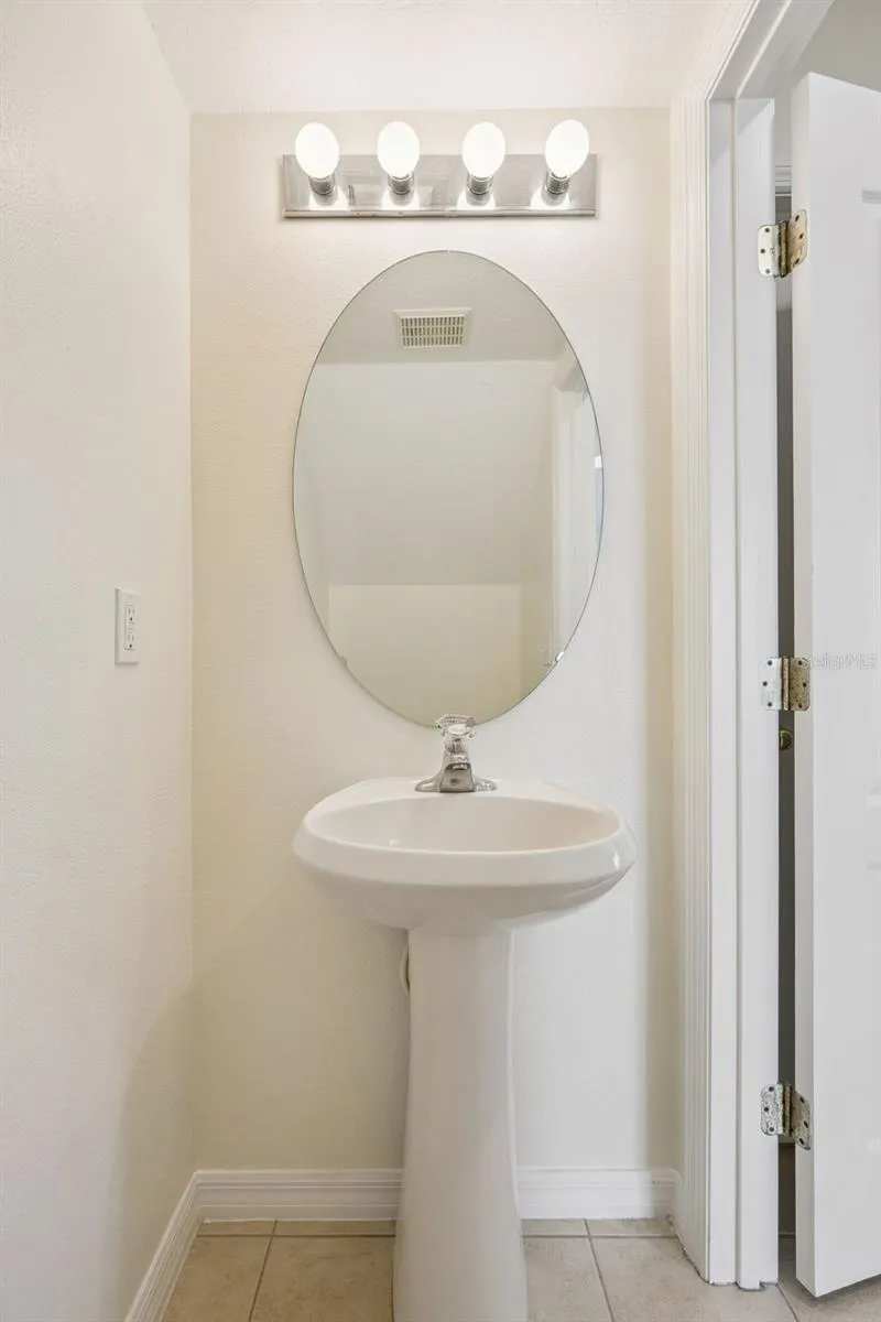 Half bath, first floor