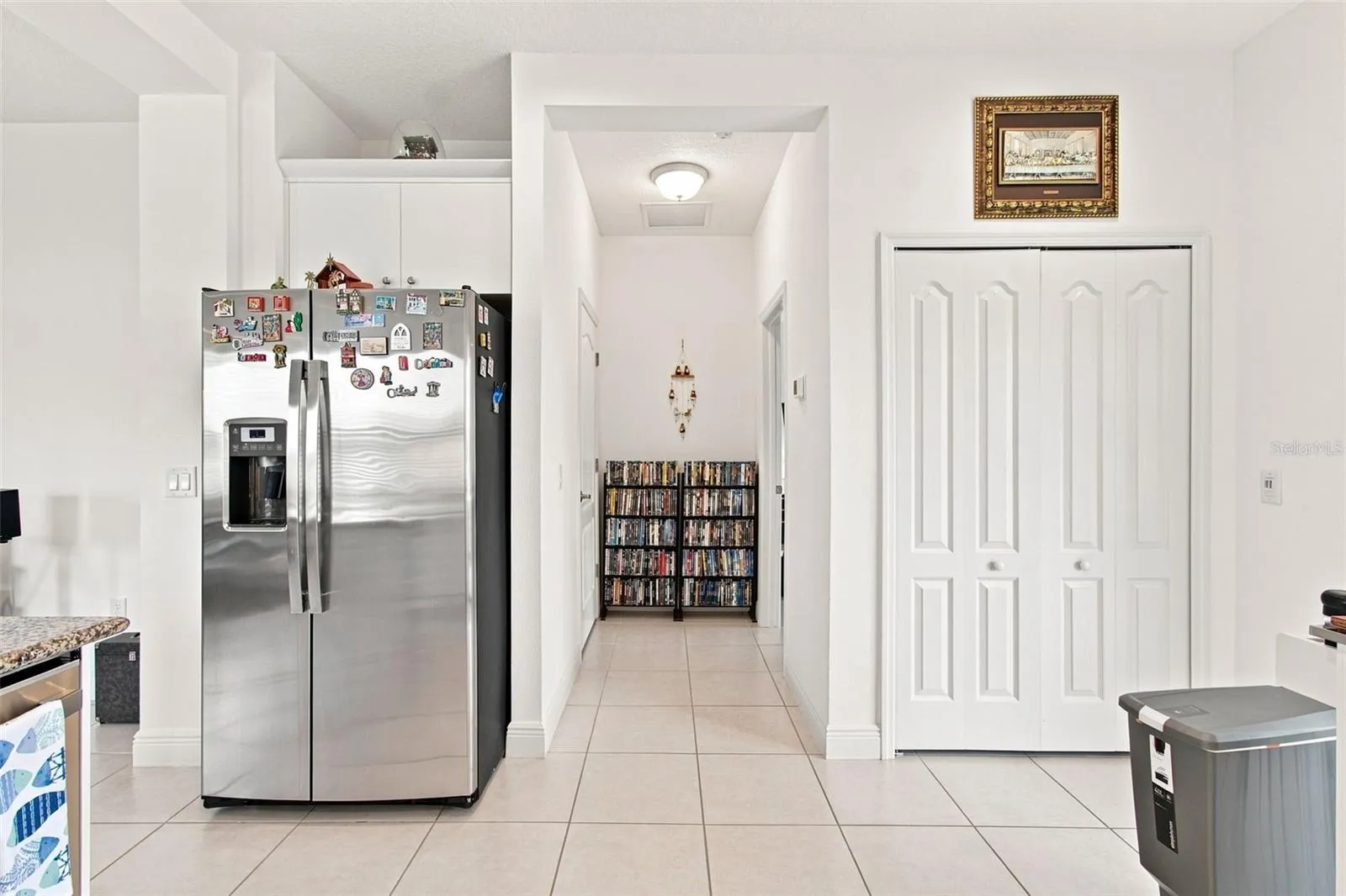 Pantry in the kitchen &amp; hall to Bedroom #1