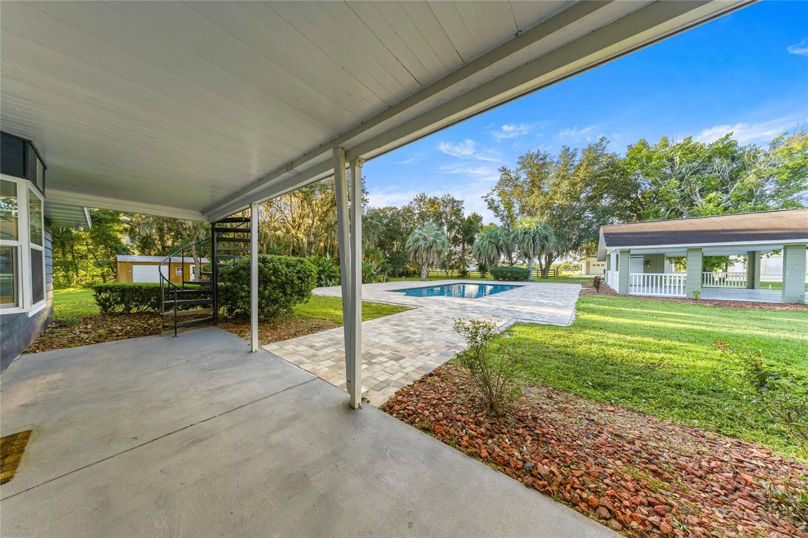 Rear Porch