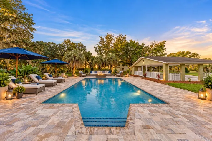 Virtually Staged Pool