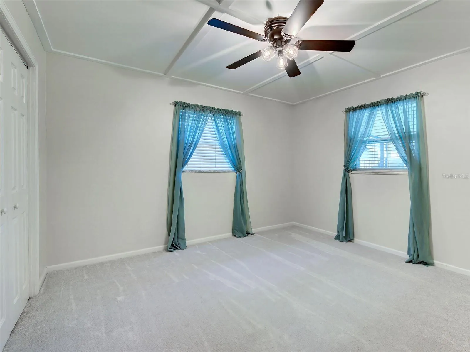 2nd large bedroom is on the other side of the home, ensuring guests have plenty of privacy.