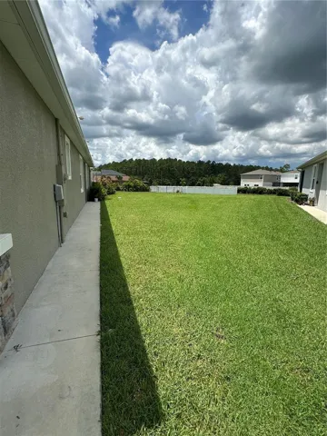 Side walk up to front door