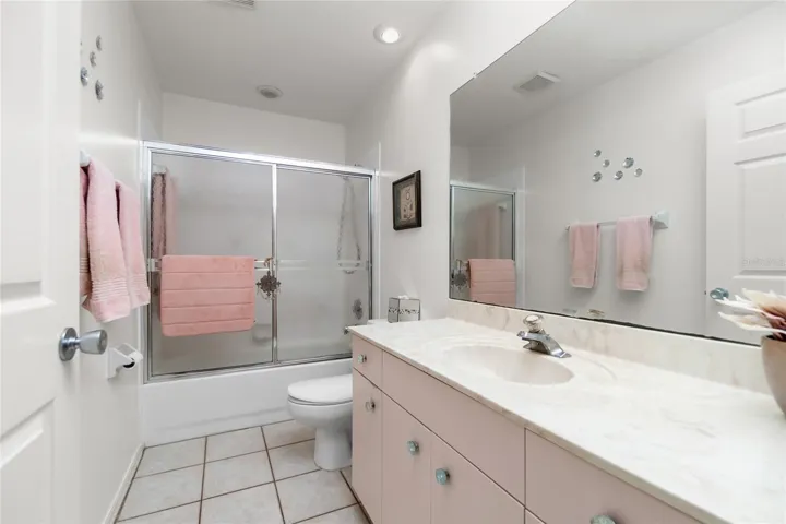 Primary Bath has a combo tub/shower