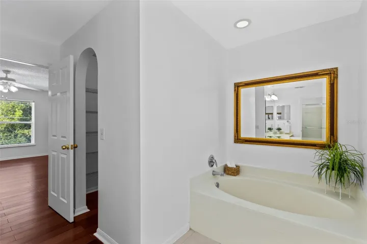 Double Walk In Closets in Primary