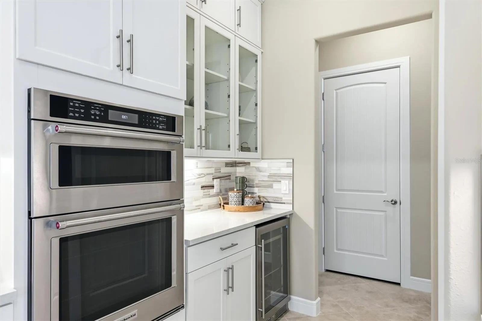 Microwave and oven