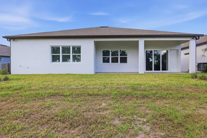 PLENTY of room for an extended lanai and or a POOL of your dreams