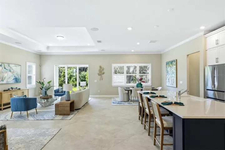 This RENOWN floor plan was extended to provide a larger interior foot print